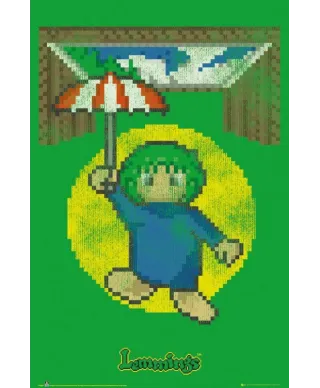 Lemmings Trap Door - plakat