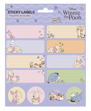 Disney Kubuś Puchatek Winnie The Pooh - naklejki na zeszyt