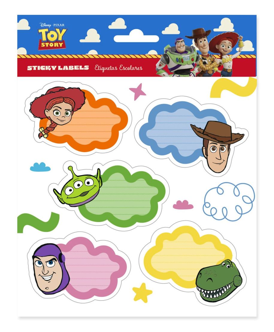 Disney Pixar Toy Story - naklejki na zeszyt