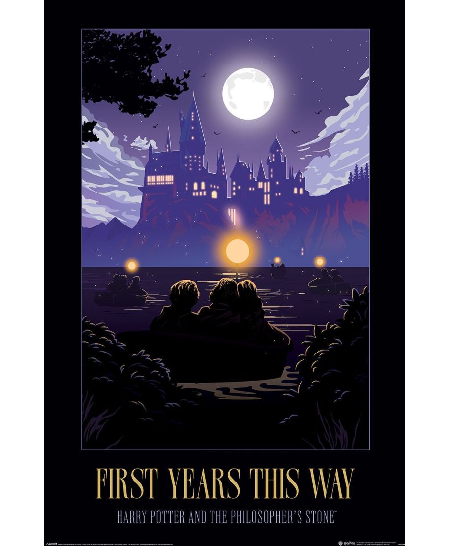 Harry Potter First Years This Way - plakat