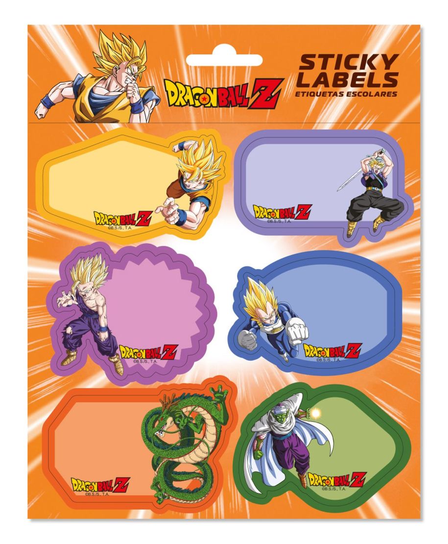 Dragon Ball - naklejki na zeszyt