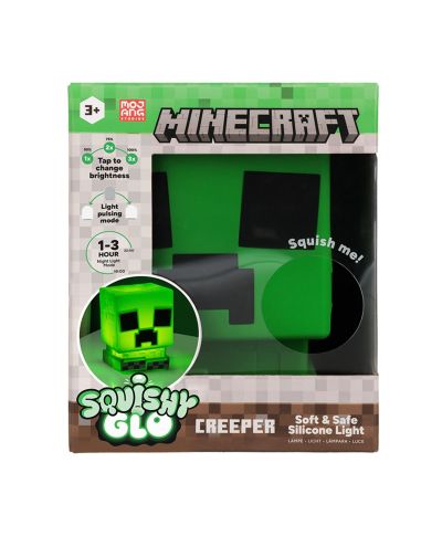 Minecraft Creeper - lampa