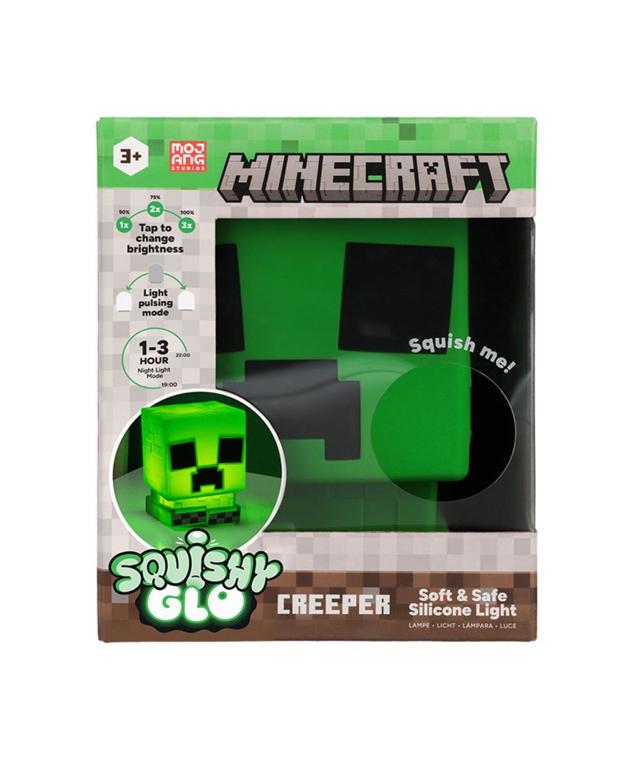 Minecraft Creeper - lampa