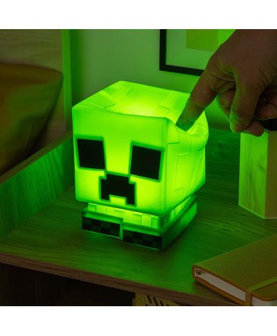 Minecraft Creeper - lampa
