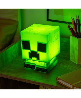 Minecraft Creeper - lampa