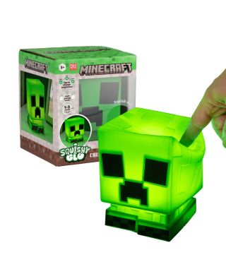 Minecraft Creeper - lampa