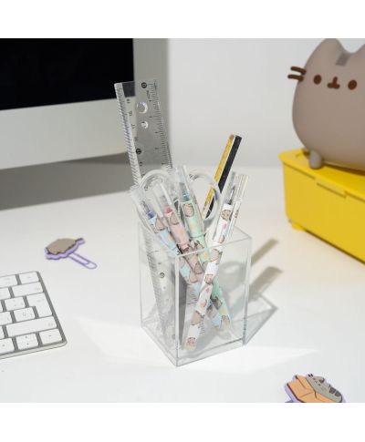 Pusheen - zestaw 4 długopisów zmazywalnych