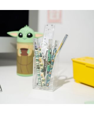 Gwiezdne Wojny Star Wars The Mandalorian - zestaw 4 długopisów zmazywalnych