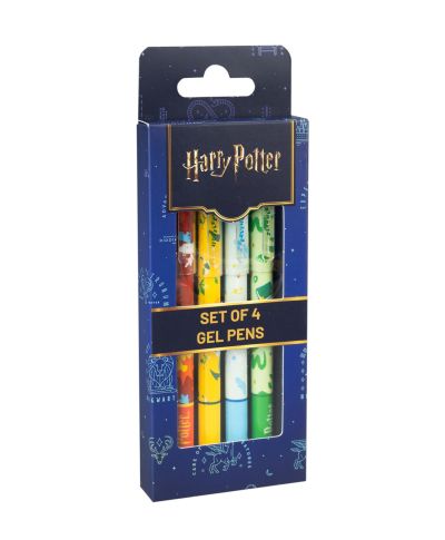 Harry Potter - zestaw 4 długopisów zmazywalnych