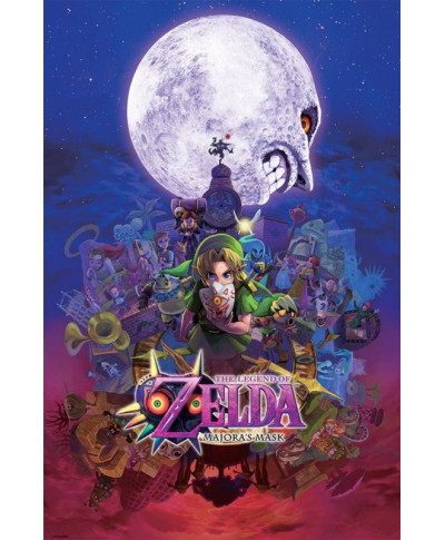 The Legend Of Zelda (Majora'S Mask) - plakat