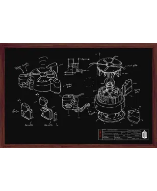 Doctor Who (Chalk Board) - plakat