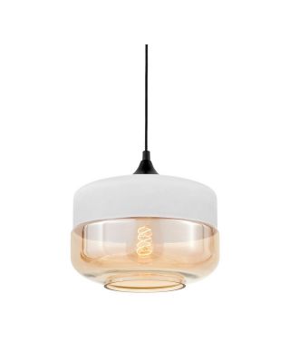 LAMPA WISZĄCA LOFT INDUSTRIALNA BIAŁA BARLET