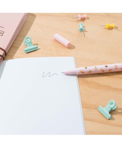 Pusheen Sushi Roll Pink - długopis z topperem