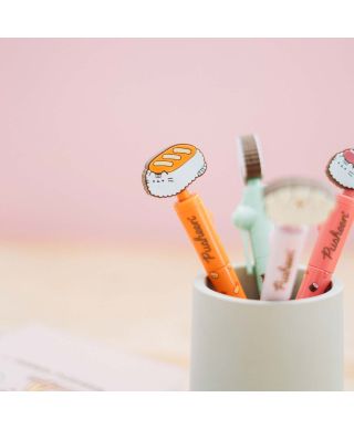 Pusheen Sushi Roll Orange - długopis z topperem