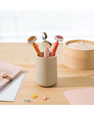 Pusheen Sushi Roll Orange - długopis z topperem
