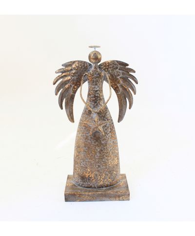 SANTA LILA Figura Anioł 26x12x47cm
