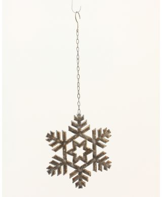 SANTA LILA Zawieszka gwiazdka 29,5x1x34,5cm