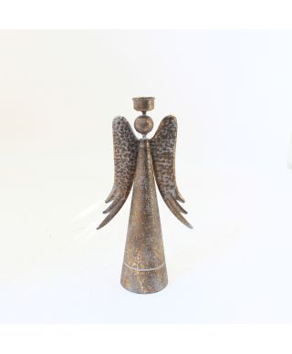 SANTA LILA Świecznik Anioł 22x11x41,5cm