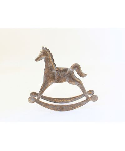 SANTA LILA Figura Konik na biegunach 31,5x8,5x29cm