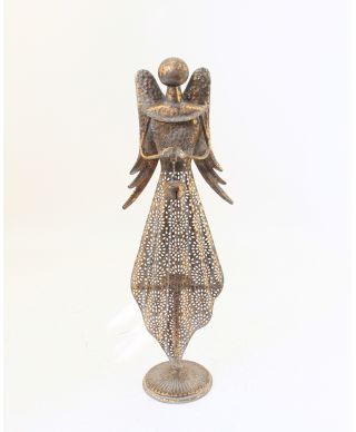 SANTA LILA Figura Anioł 22x15x66,5cm