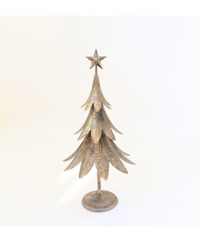 SANTA LILA Choinka metalowa 30x27x60cm