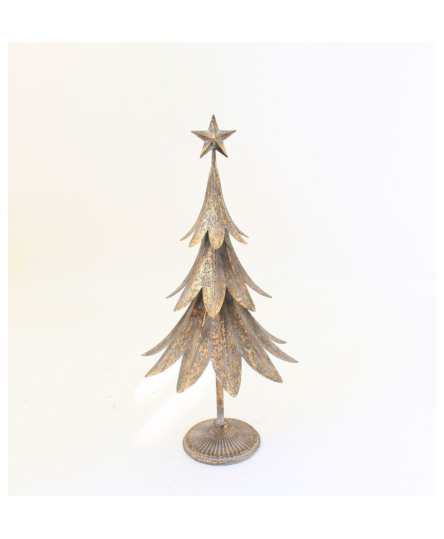 SANTA LILA Choinka metalowa 30x27x60cm