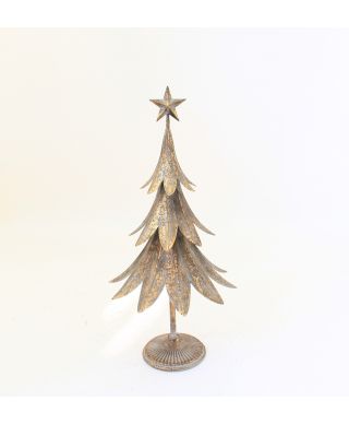 SANTA LILA Choinka metalowa 30x27x60cm