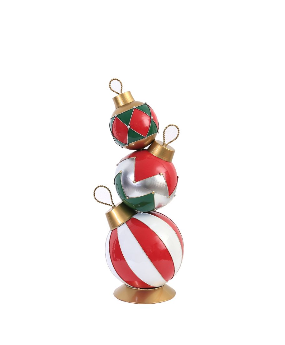 SANTA LILA Figura Bombkix3 25x30x69cm