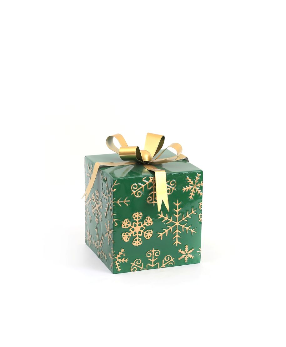 SANTA LILA Figura prezent 18,5x18,5x24cm