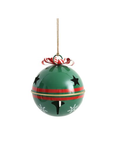 SANTA LILA Bombka metalowa 30x30x37,5cm