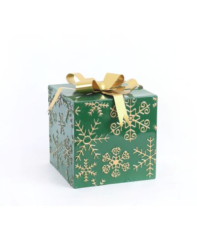 SANTA LILA Figura prezent 21x21x26,5cm
