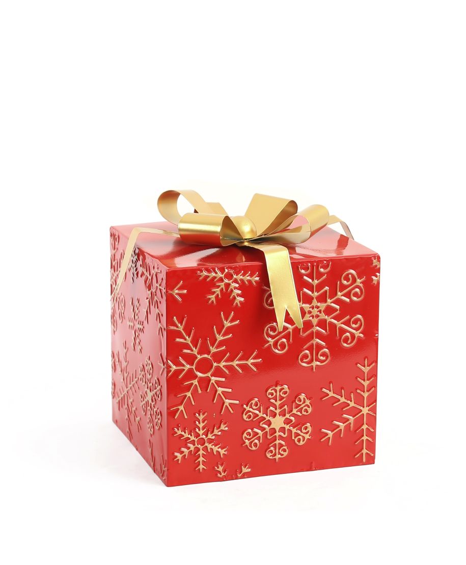 SANTA LILA Figura prezent 21x21x26,5cm