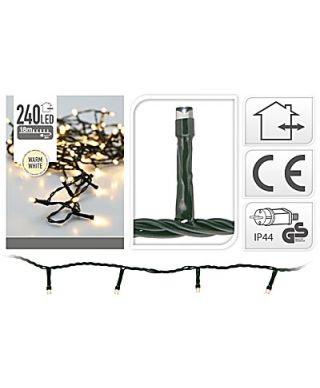 Łańcuch świetlny 240LED 18m ciepły