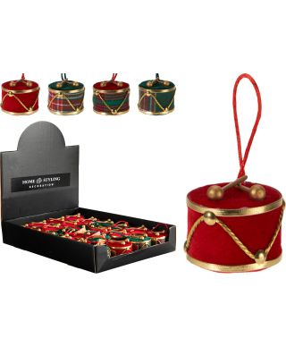 ZAWIESZKA BĘBENEK 6 CM 3 WZORY