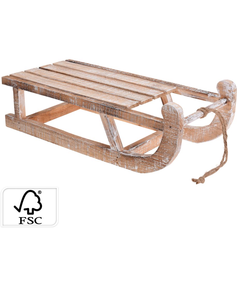 SANKI DEKORACYJNE 50CM BIELONE