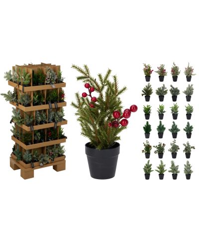 MINI CHOINKA 23 CM 4 WYKOŃCZENIA
