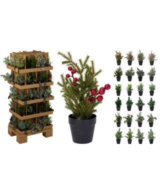 MINI CHOINKA 23 CM 4 WYKOŃCZENIA