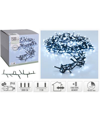 WĄŻ ŚWIETLNY LED 1500 LED BIAŁY