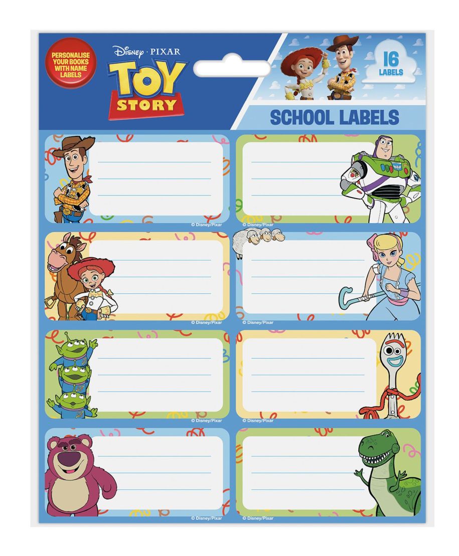 Toy Story Kindness Club - naklejki na zeszyt