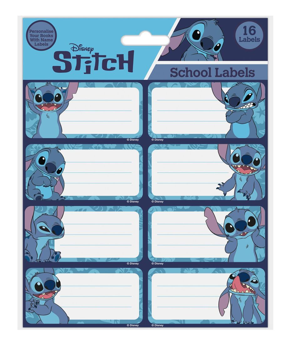 Lilo i Stitch Blue Hawaiian - naklejki na zeszyt