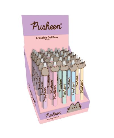 Pusheen Core - zestaw 20 długopisów z topperami