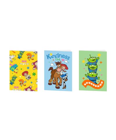 Toy Story Kindness Club - 3 zeszyty A5