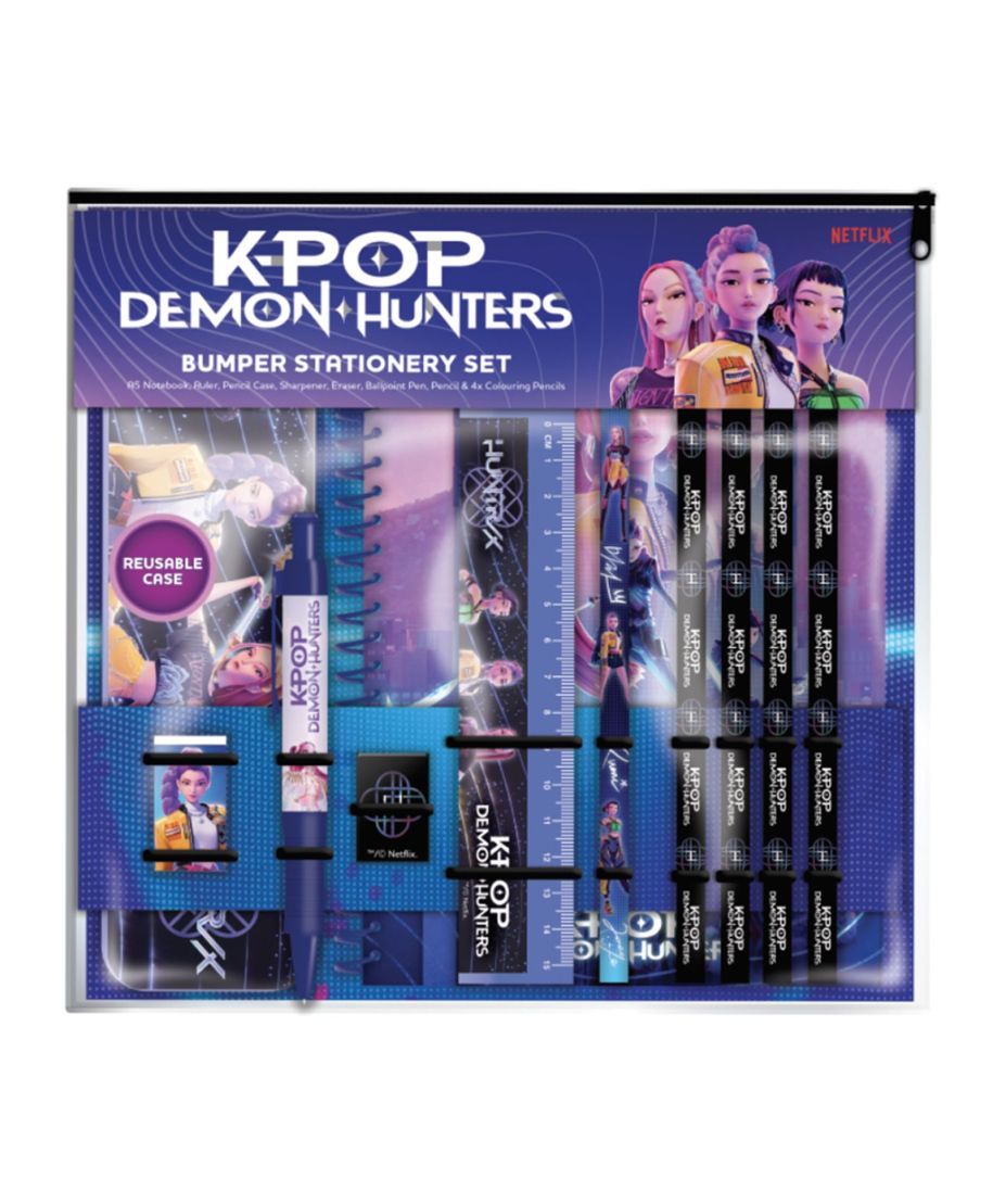 K-Pop Demon Hunters Huntrix - zestaw przyborów szkolnych