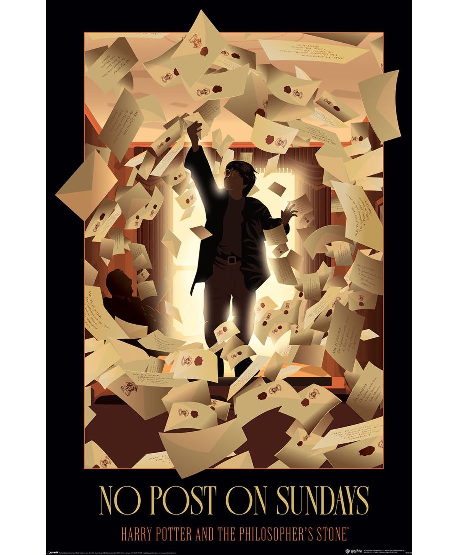 Harry Potter No Post On Sundays - plakat