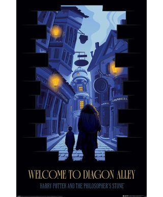 Harry Potter Welcome To Diagon Ally - plakat