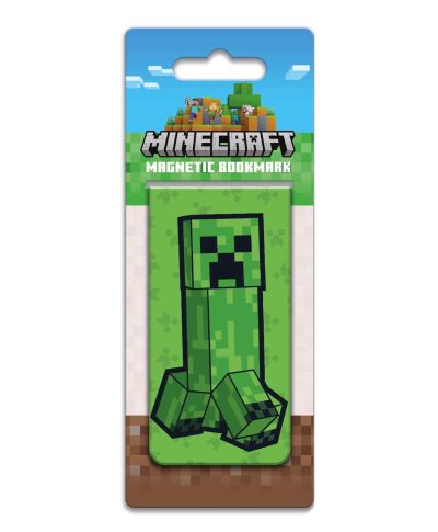 Minecraft Creeper - magnetyczna zakładka do książki