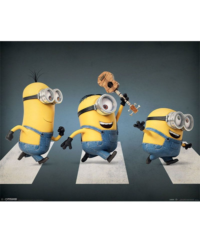 Minionki Abbey Road - plakat