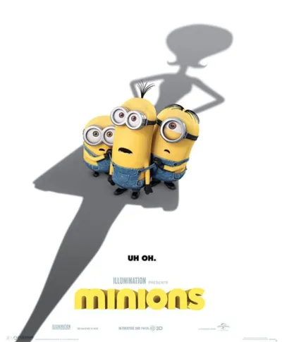 Minionki Uh Oh - plakat