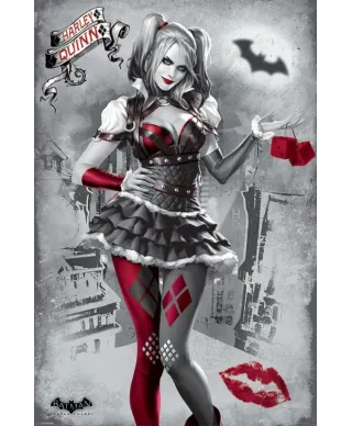 Batman Arkham Knight Harley Quinn - plakat