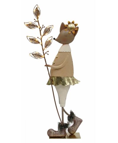 HAZEL Figura pani myszka LED 18x8x63cm 2x3AAA